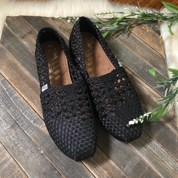 Toms Shoes - TOMS Women's Black Woven Shoes